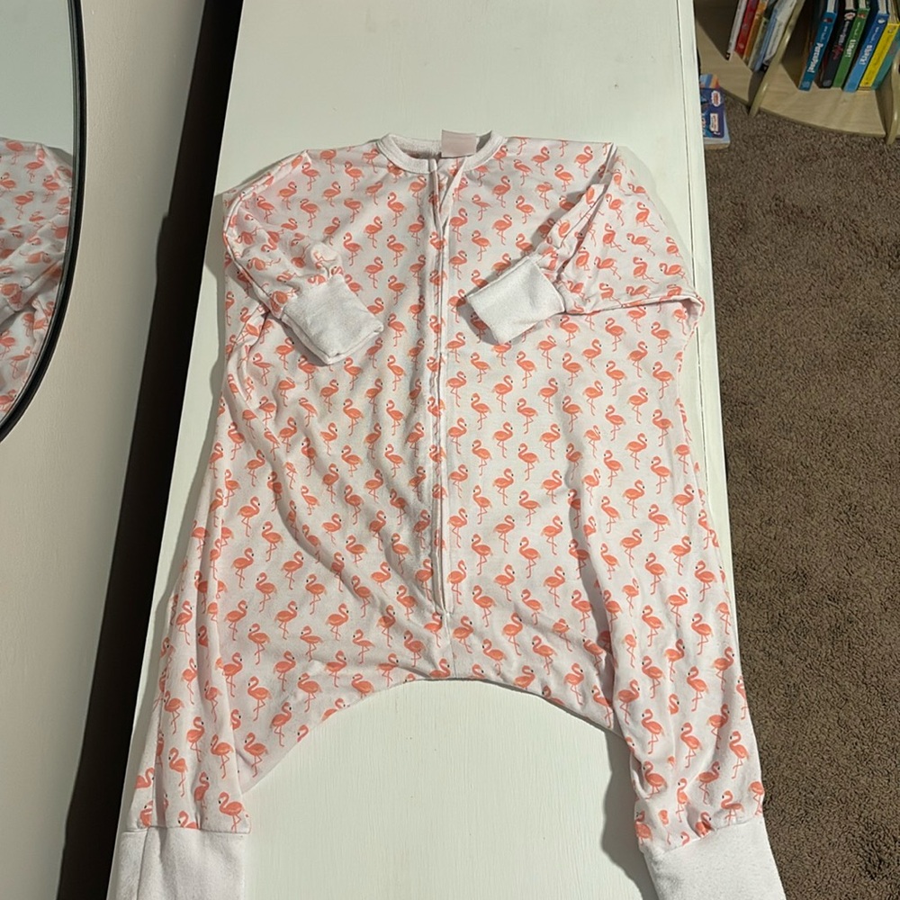 Sleeping baby flying squirrel pajama small